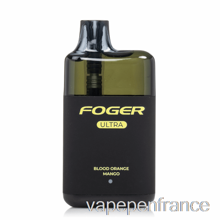 Foger Ultra 6000 Stylo Vape Jetable Mangue Orange Sanguine